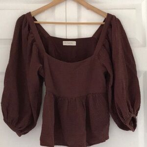 Peplum top